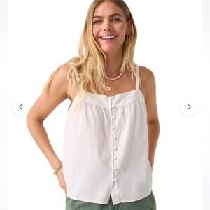 Faherty Marina Seersucker Top